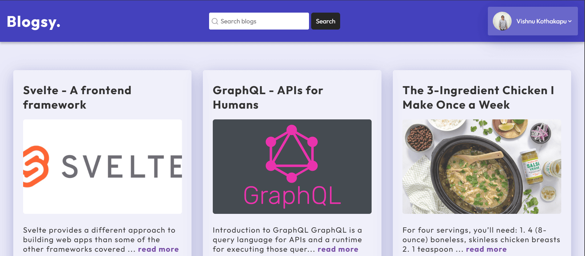 Blogsy - Blogging Platform